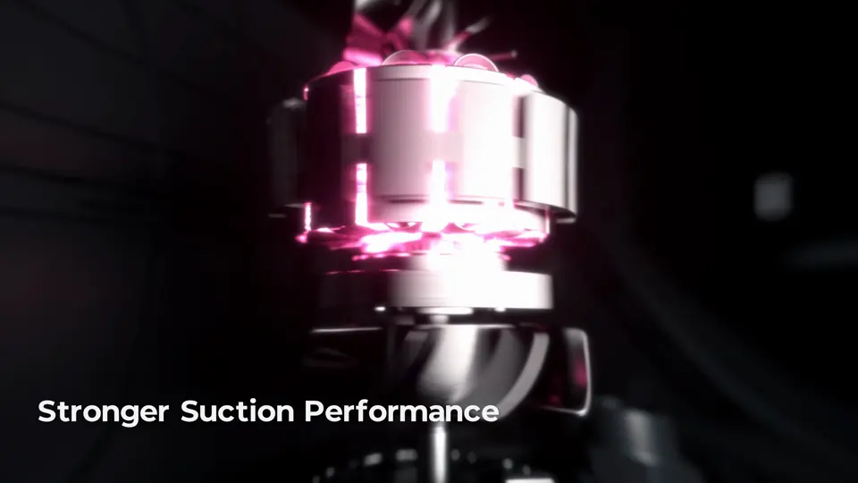 CC1 Pro: El motor que impulsa la aspiración. Visualización del fabricante.